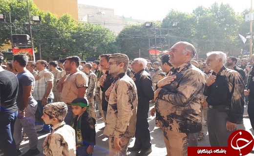 گل مالی لرستانی&zwnj;ها در عزای سالار شهیدان عاشورا