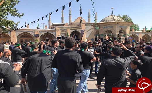 قزوین در روز عاشورای حسینی غرق ماتم و اندوه شد
