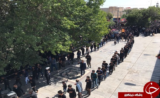قزوین در روز عاشورای حسینی غرق ماتم و اندوه شد
