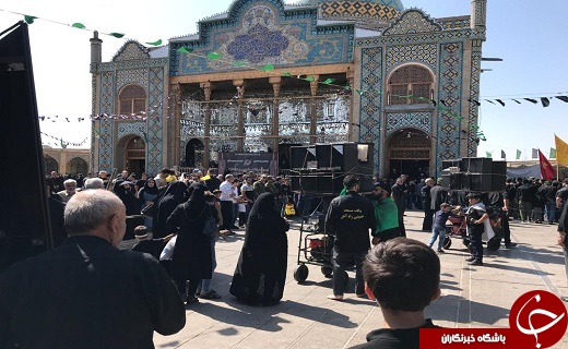 قزوین در روز عاشورای حسینی غرق ماتم و اندوه شد