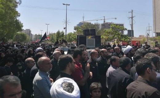 عزاداری سالار شهیدان در سراسر کشور+فیلم و تصاویر