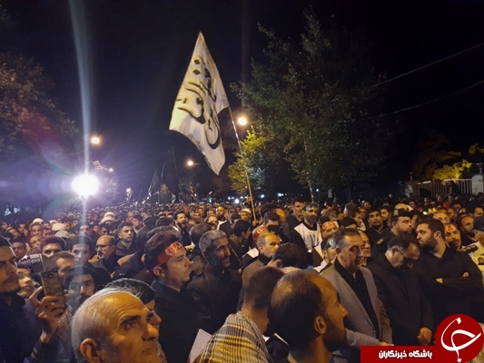 مشق حماسی دسته فاطمیون زنجان