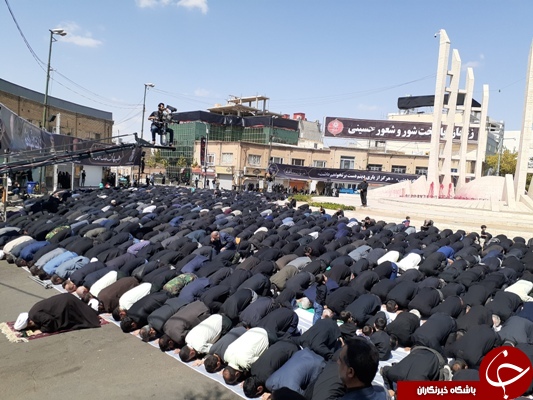 نماز ظهر عاشورا در زنجان اقامه شد