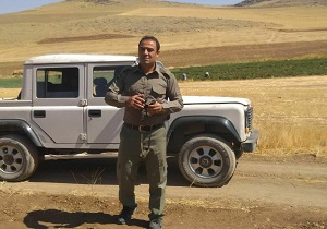 شکارچی متخلف در بوکان دستگیر شد