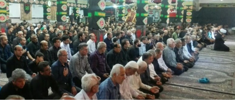 اقامه نماز ظهر عاشورا در بوشهر
