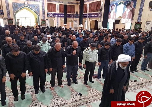 برگزاری نماز ظهر عاشورا در آبادان+تصاویر