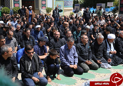 نماز ظهر عاشورا در بقاع متبرکه فارس اقامه شد