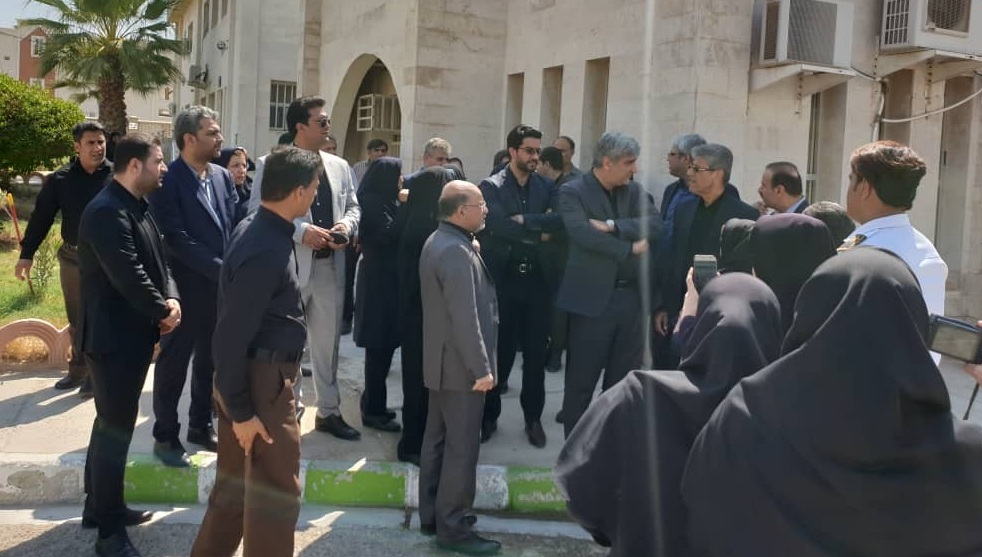 مدیرعامل سازمان تامین اجتماعی از بیمارستان مهر برازجان بازدید کرد