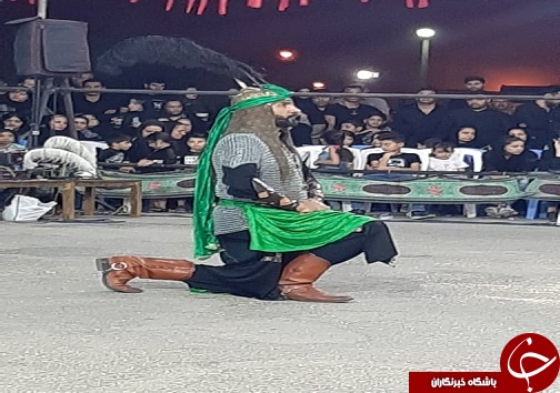تعزیه تکیه دینشاه روایتگر شهدای کربلا
