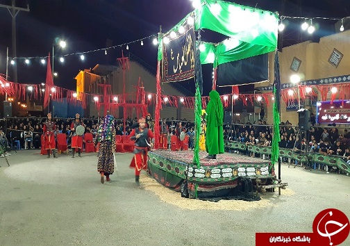 تعزیه تکیه دینشاه روایتگر شهدای کربلا