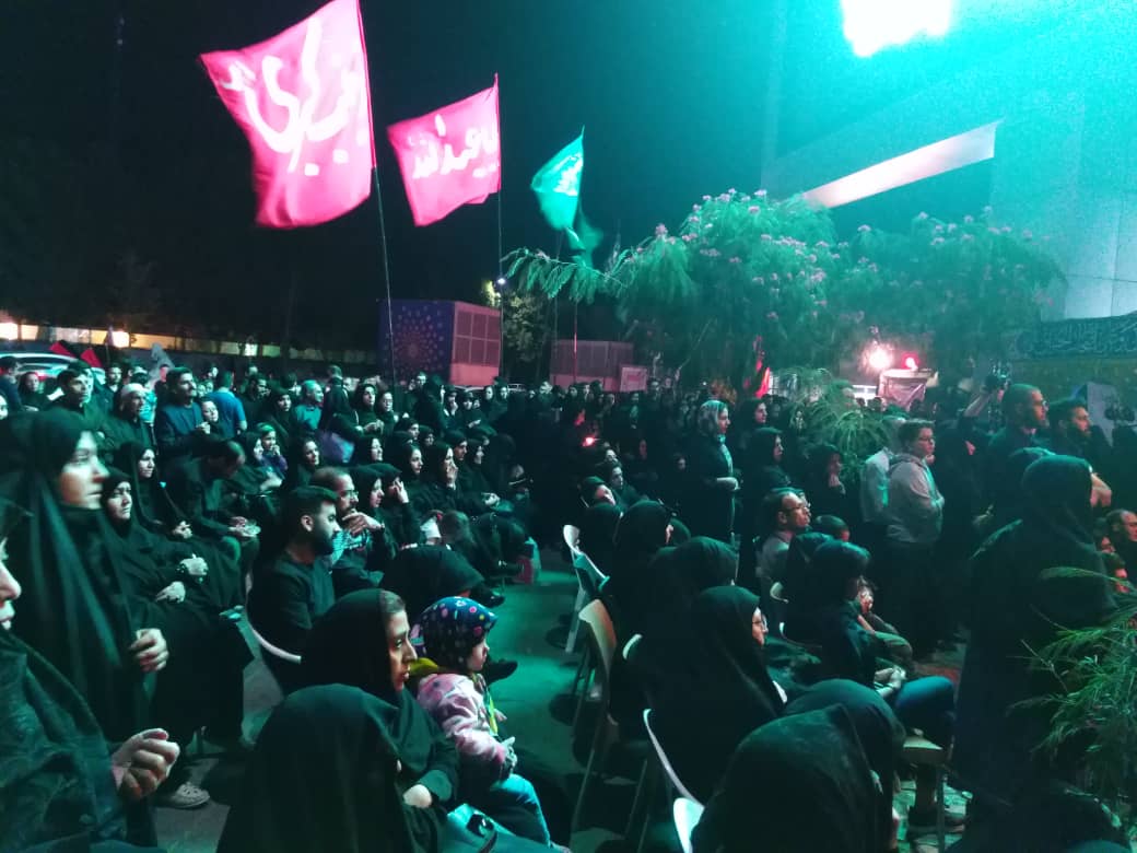 برگزاری شام غریبان عاشورای حسینی در جوار امام هشتم(ع) + تصاویر