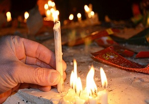 همنوایی مردم دارالعباده یزد با اسرای دشت کربلا در شام غریبان