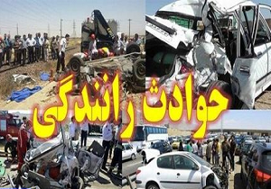 برخورد اتوبوس و کامیون یک کشته و ۵۶ مصدوم برجای گذاشت