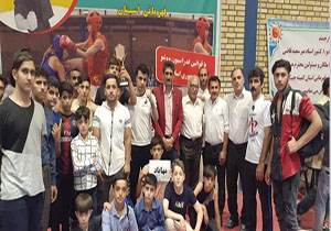 تیم مهاباد در مسابقات سبک جیت کان دو به مقام سوم تیمی رسید