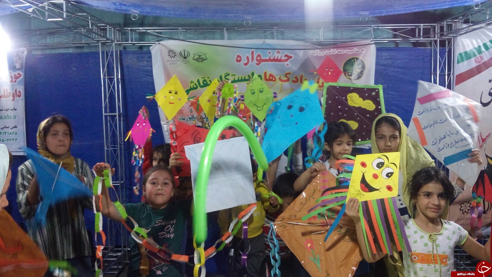 برگزاری جشنواره پرواز بادبادک‌ها در شهربابک
