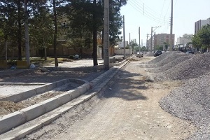 پیشرفت ۹۰ درصدیِ طرح اتصال خیابان مفتح به آزادگان