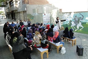 قصه دیوار نگاره ها از زبان راویان قصه گو