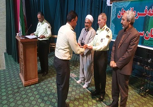 تکریم و معارفه فرمانده انتظامی سردشت برگزار شد
