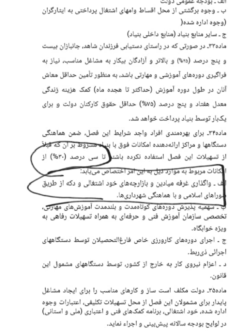 نحوه واگذاری غرف میادین میوه و تره بار به ایثارگران به چه شکل است؟ / آیا سهم نورچشمی&zwnj;ها محفوظ است؟
