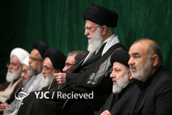 عزاداری شب تاسوعا در حسینیه امام خمینی(ره)