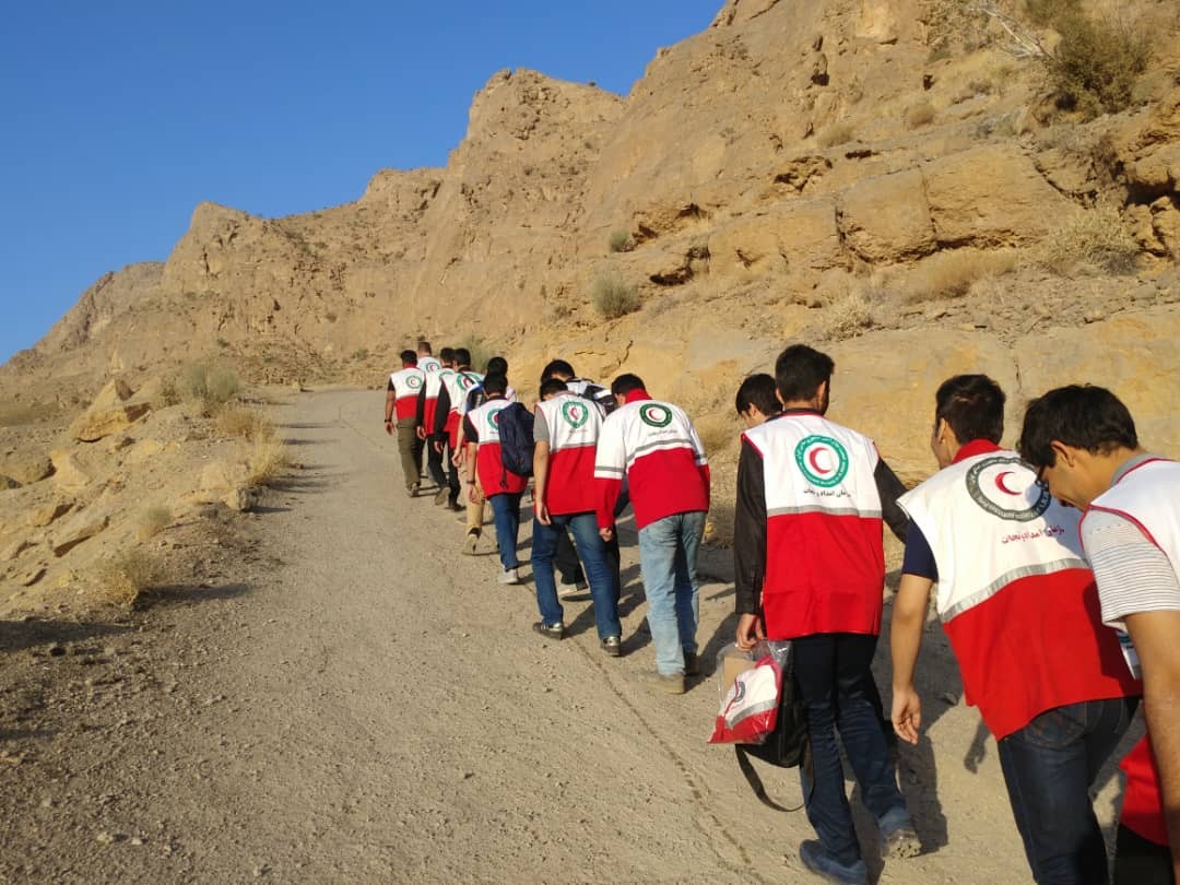 برگزاری دوره توان افزایی نجاتگران و امدادگران هلال احمر مهریز