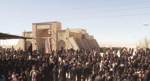 برگزاری آیین روز یازدهم محرم در امامزاده کوران اسفراین