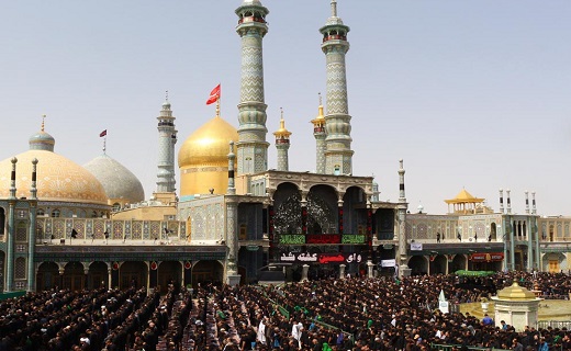 شهر کریمه اهل بیت(س)در سوگ پیام آور قیام کربلا