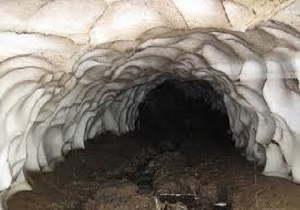 تونل برفی ازنا لرستان ثبت ملی شد