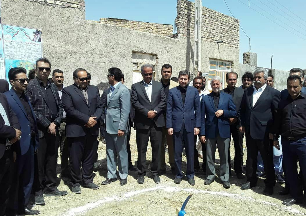 حضور معاون عمرانی وزیر کشور در مراسم افتتاح پروژه بازآفرینی شهری زابل