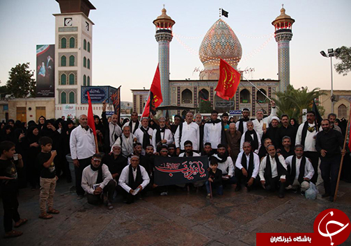 طنین لبیک یا زینب (س) در حرم مطهر سید علاءالدین حسین (ع)