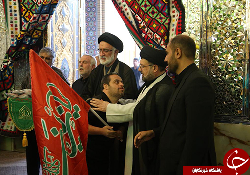 طنین لبیک یا زینب (س) در حرم مطهر سید علاءالدین حسین (ع)