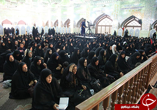 طنین لبیک یا زینب (س) در حرم مطهر سید علاءالدین حسین (ع)