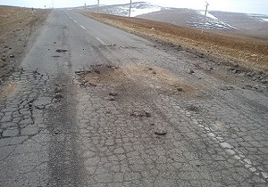 جاده پر دست&zwnj;انداز اخترآباد از نگاه دوربین یک شهروند + فیلم