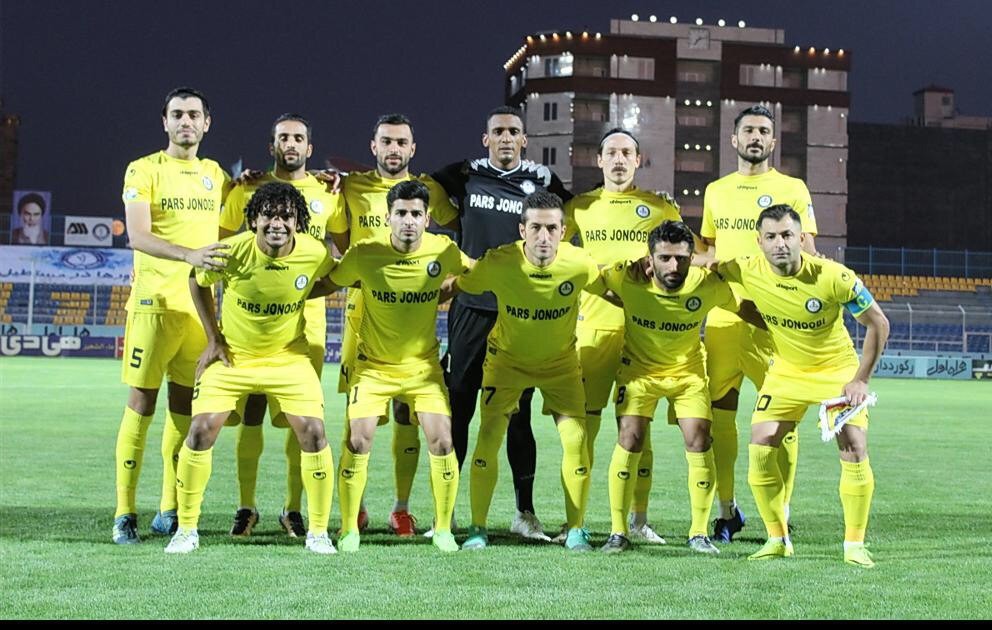 تساوی پارس جنوبی جم در سیرجان