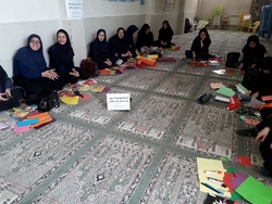 برگزاری کارگاه آموزشی کاردستی درلاهیجان