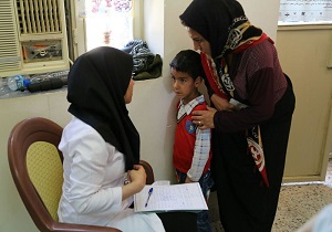 ارائه خدمات بهداشتی و درمانی در اندیکا