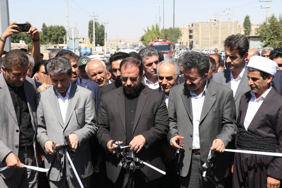 روگذر وحدت بوکان به بهره&zwnj;برداری رسید
