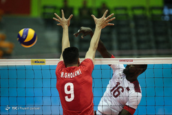 والیبال قهرمانی آسیا/ ایران ۳ - هند ۰