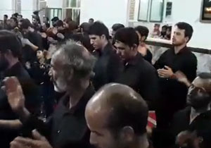 حال و هوای عزاداران حسینی در «بمرود» + فیلم