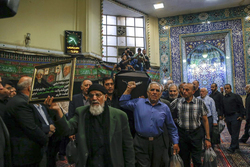 تشییع پیکر استاد مسعود عربشاهی