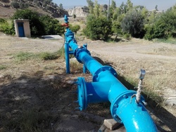 شبکه جدید توزیع آب شهری قلعه قروه در کردستان وارد مدار شد