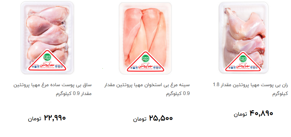 بهای مرغ بسته بندی در فروشگاه ها چقدر است؟ + قیمت