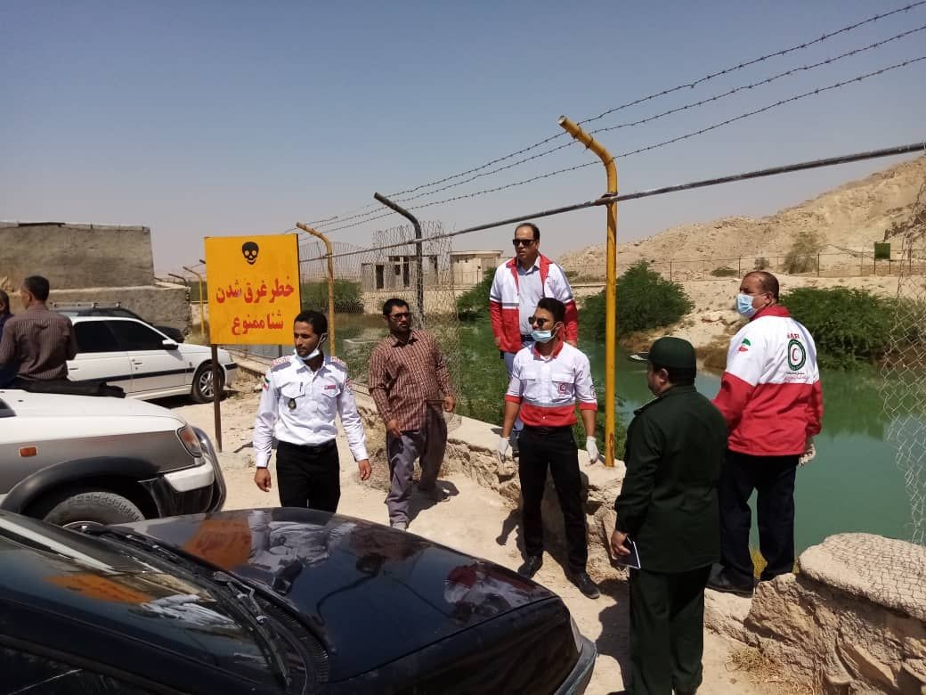 جسد فرد غرق شده در آبگرم میراحمد تنگستان پیدا شد
