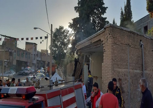 انفجار درخانه بهداشت شهر معلم کلایه