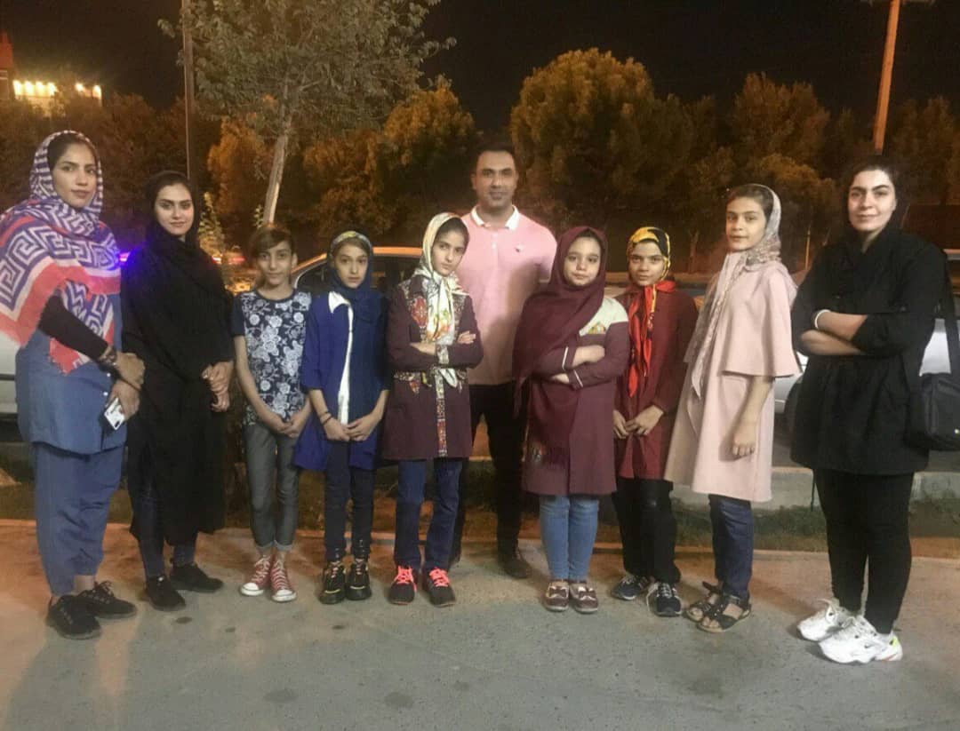 حضور دختران تکواندوکار خردسال یزدی در مسابقات کشوری
