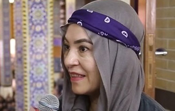 گردشگر مکزیکی در یزد: خوشحالم که با مردم یزد در مراسم عزاداری امام حسین (ع) شریک هستم