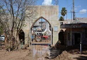 بازسازی مساجد سیل زده در برخی مناطق خوزستان