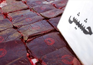 توقیف خودرو با بیش از ۱۵۶ کیلو گرم حشیش در محور بافق