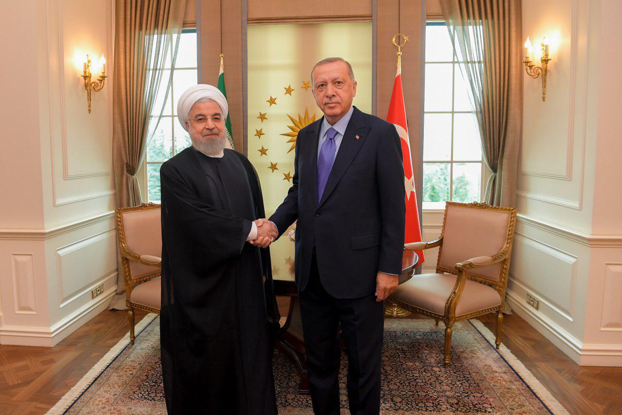 روحانی با اردوغان دیدار کرد