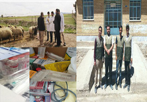 برپایی اردوی جهادی در مناطق محروم شهرستان کوهرنگ